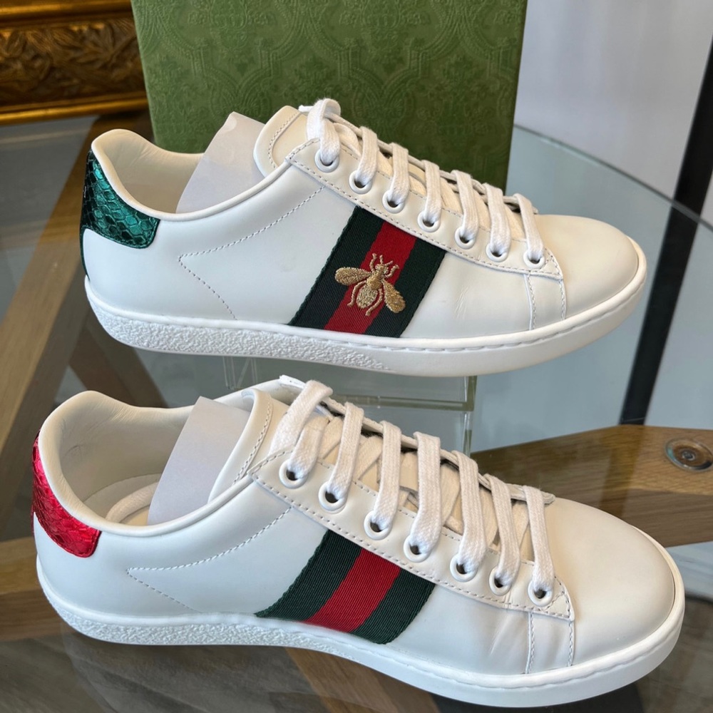 Gucci Ace ( Bee) Sneakers - Near new 10/10 - Picture 4 of 5
